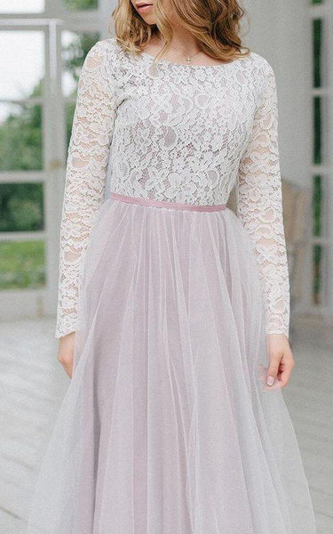 Wedding Violet Fog Dress-106519