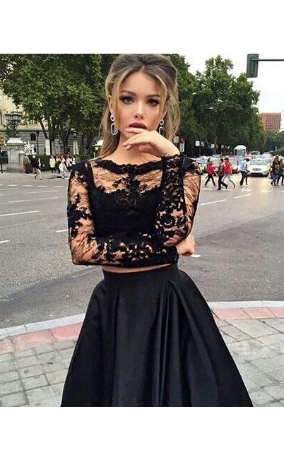 Ball Gown Long Sleeves Bateau Satin Floor-Length Dresses-317436 DorrisDress Ball Gown Long Sleeves Bateau Satin Floor-Length Dresses-317436 DorrisDress