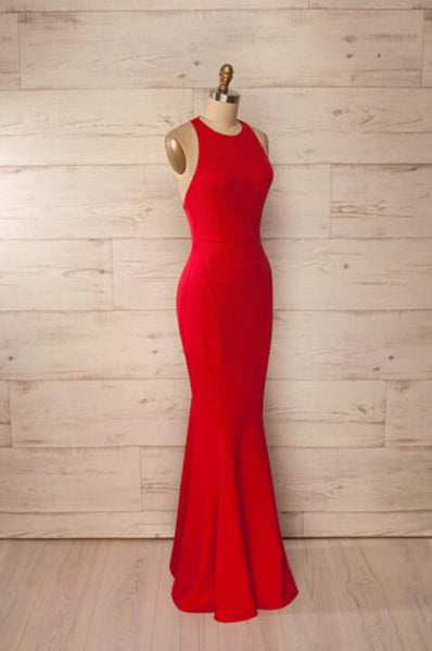 Sexy Sleeveless Backless Prom Dresses 2016 Long Mermaid Party Gown-318987