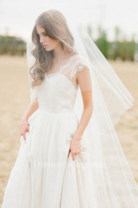 Simple Soft Veils Super Fairy Wedding Bridal Wedding Veil Headdress
