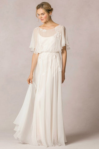 Chiffon Wedding Dresses DorrisDress Chiffon Wedding Dresses DorrisDress