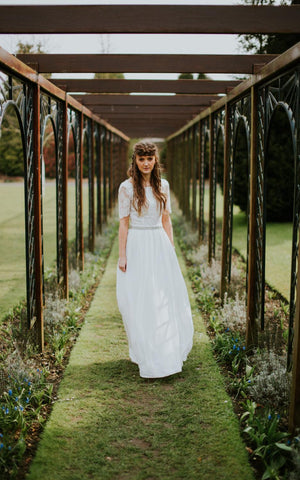 Luna Organic Beach Wedding Wedding Dress-711921