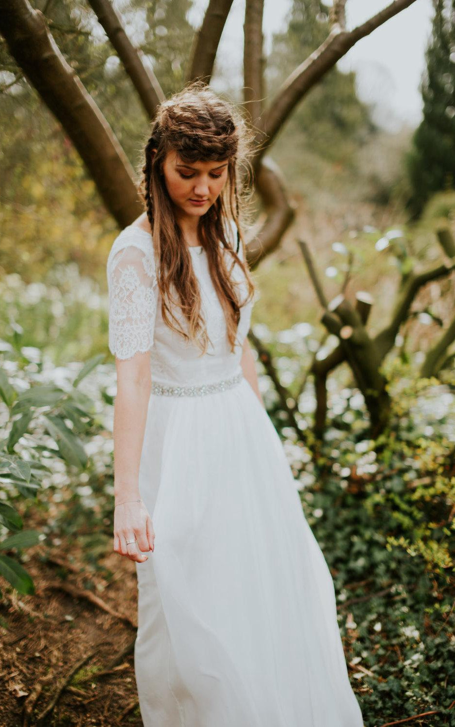 Luna Organic Beach Wedding Wedding Dress-711921 – DorrisDress