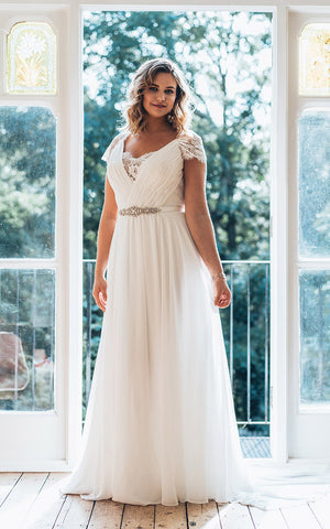 Linen Wedding Dress DorrisDress Linen Wedding Dress DorrisDress