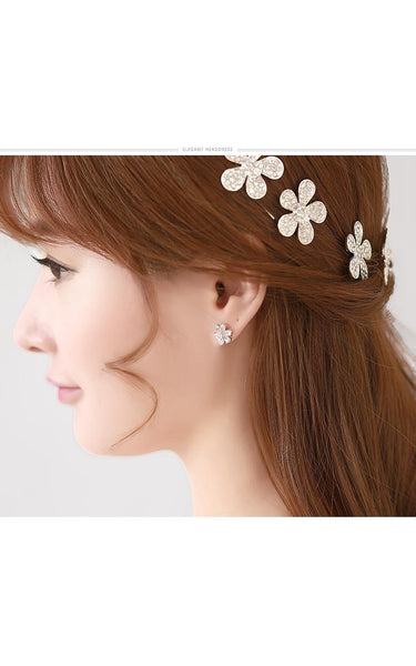 Bride Jewelry Rhinestone Headdress Hairpin Jewelry-860037
