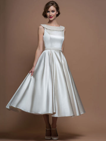 chiffon tea length straight neckline wedding dress Two Piece Sheath Column Tea Length Wedding Guest Dress Mother of the Bride Dress Sleeveless Square Neck Elegant Wedding Guest Wedding Party Church Chiffon Lace Jacket Dresses with Lace Solid Color 2026 -