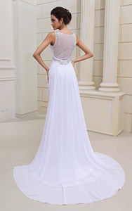 Flaterring Deep Strapless Gown With Se Sequins-GC_705014