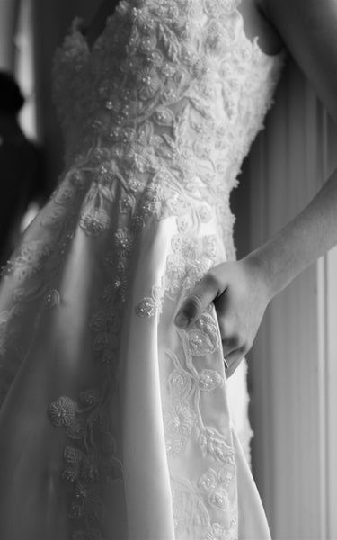 Satin Spaghetti A-Line Elegant Beach Wedding Dress With Open Back And Beading