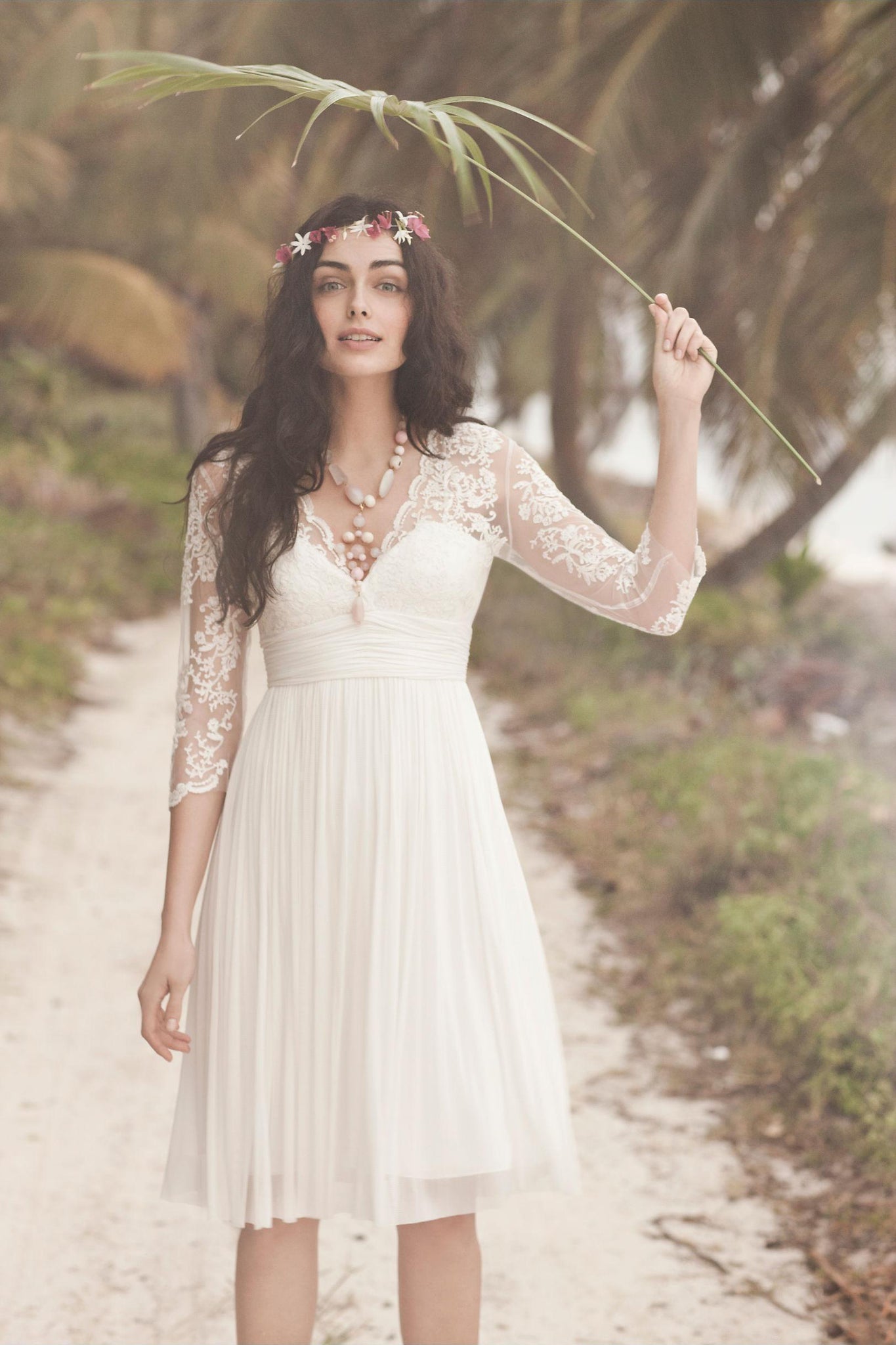 chiffon 3/4 sleeve dress Stacees Bridesmaid Dress Sheath/Column V Neck 3/4 Sleeve Long/Floor-Length Chiffon Pleated