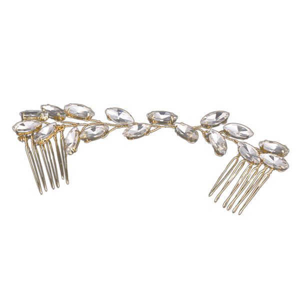 Crystal Bridal Hair Comb Handmade Wedding Hair Accessories for Wedding Party