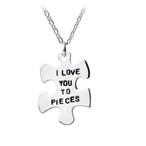 I Love You To Pieces Pendant
