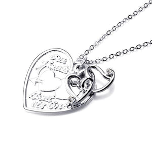 Our Hearts Beat As One Pendant
